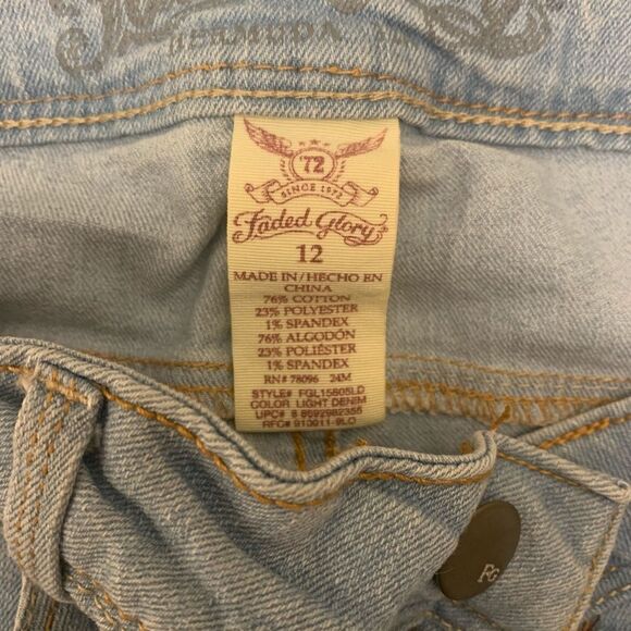 Faded Glory Bermuda jean shorts - Picture 3 of 3
